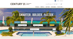 Desktop Screenshot of century21thompson.com