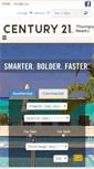 Mobile Screenshot of century21thompson.com